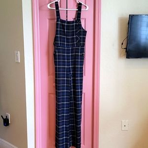 Zara checkered jumpsuit